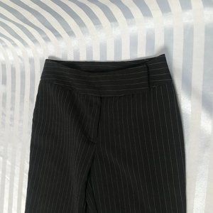 Star City Black/Blue Pinstripe bootleg pants Sz 5